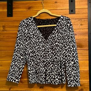J. Crew Peplum Blouse